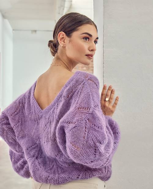 Mohair Soie Lurex