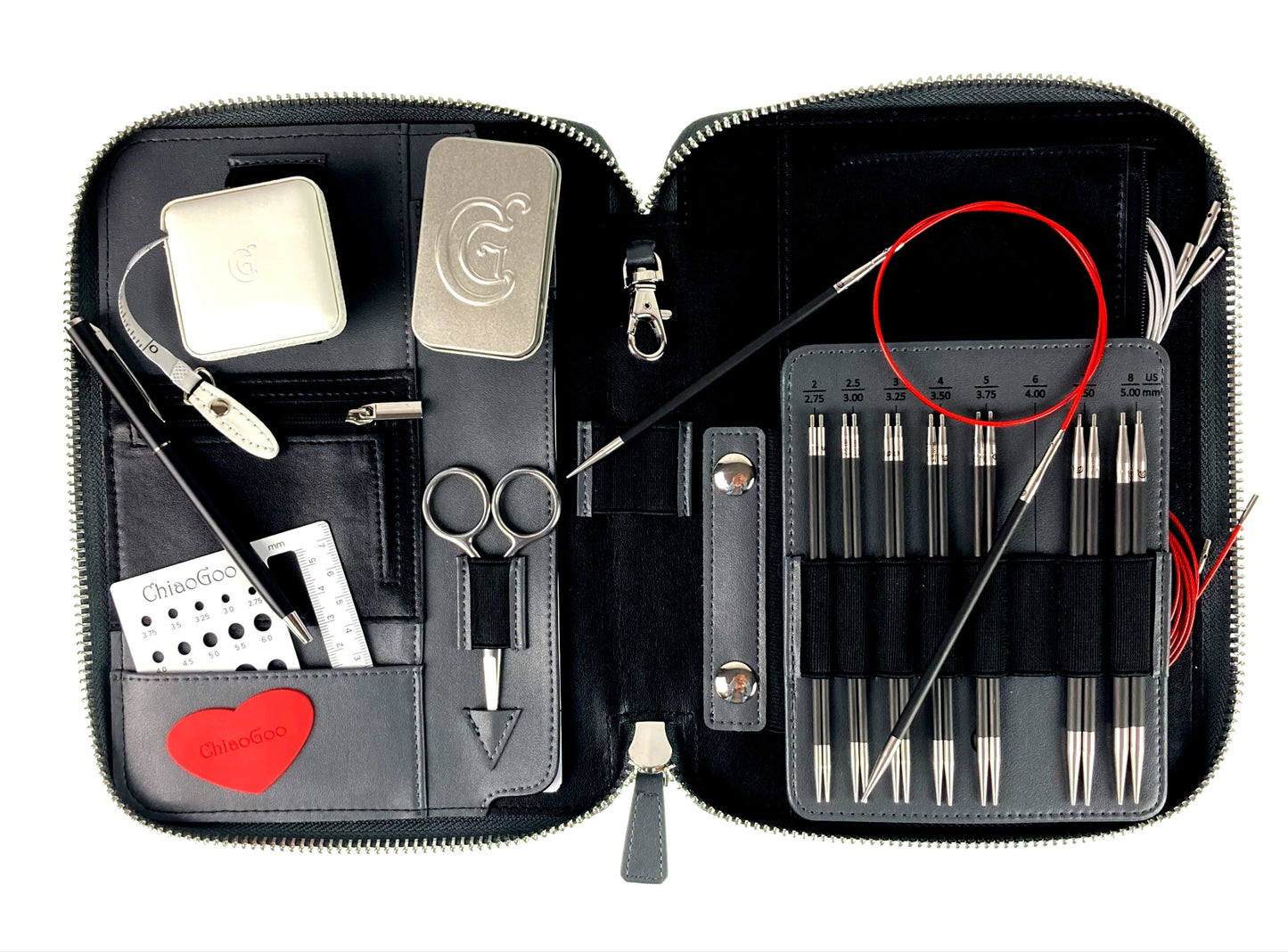 Premium-Verwisselbare Rondbreinaaldenset ChiaGoo Forte 2.0