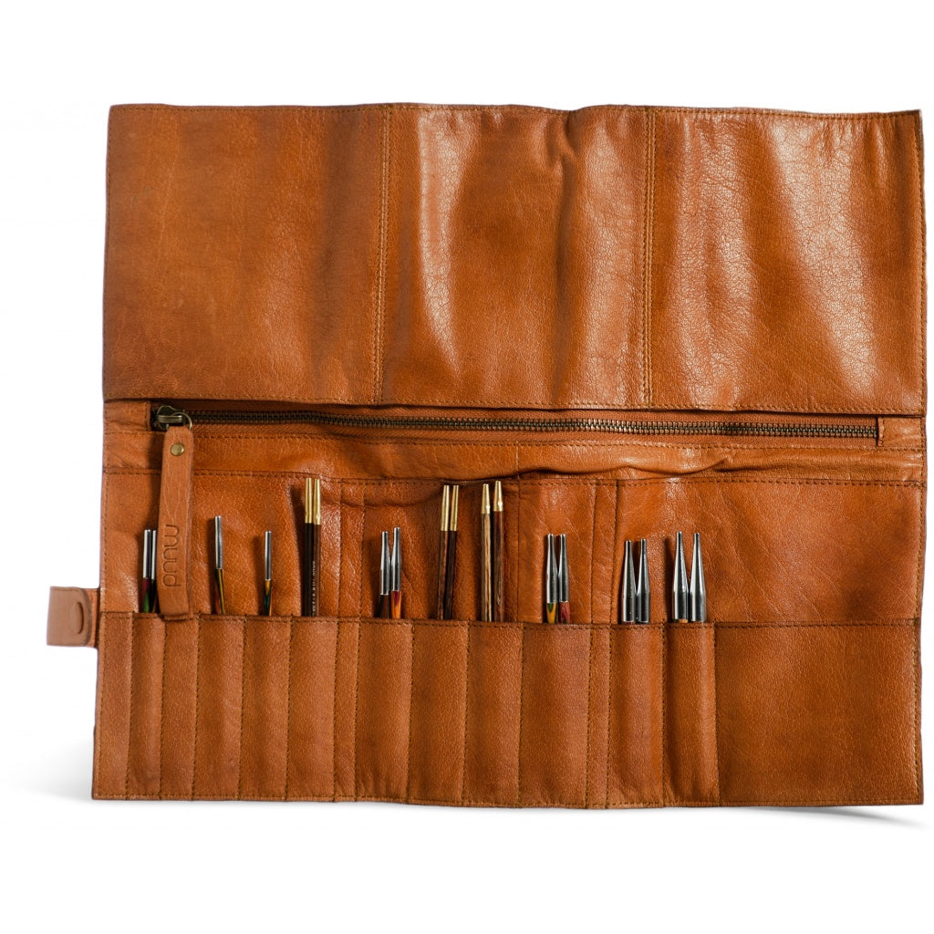 MUUD: luxe leder tassen en berging:Stockholm;QB-4188