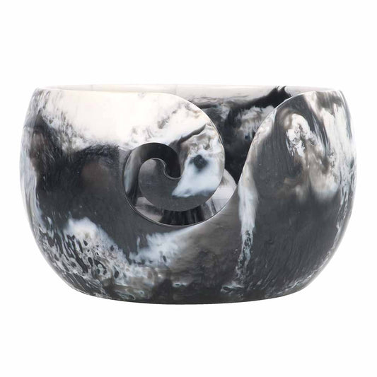 Scheepjes Yarn bowl gemarmerd zwart-wit 15x8cm