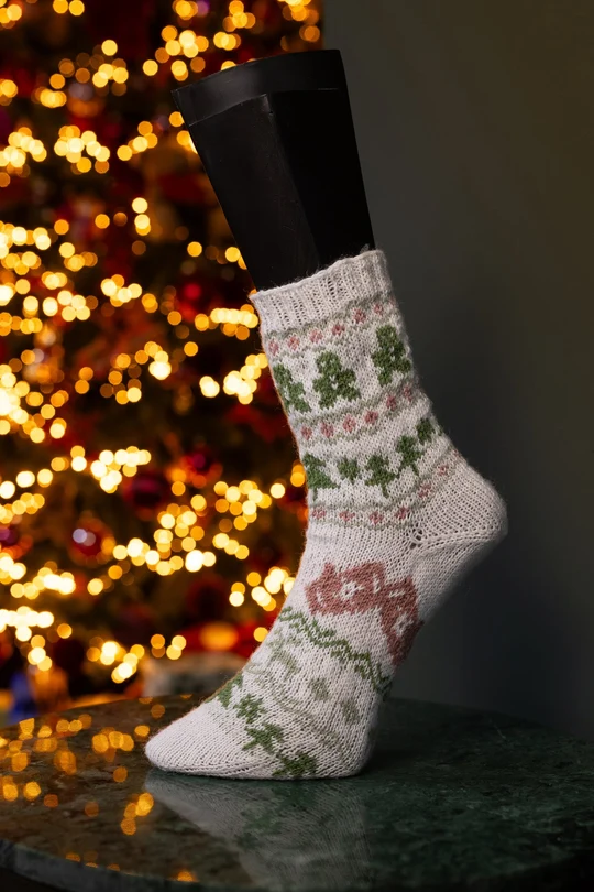 Kerstsokken breien en haken