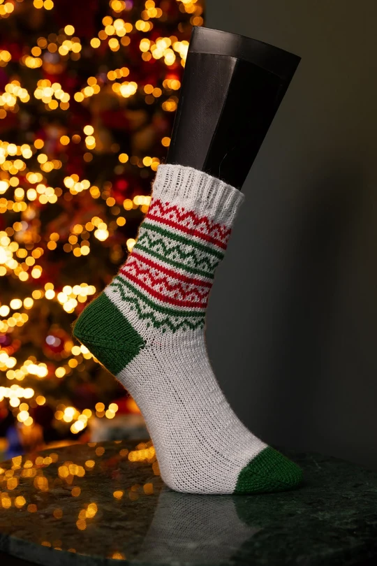 Kerstsokken breien en haken